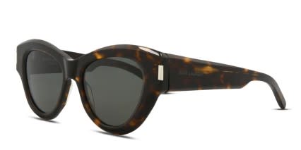Saint Laurent SL 506 Tortoise glasses - Tortoise - Angle View
