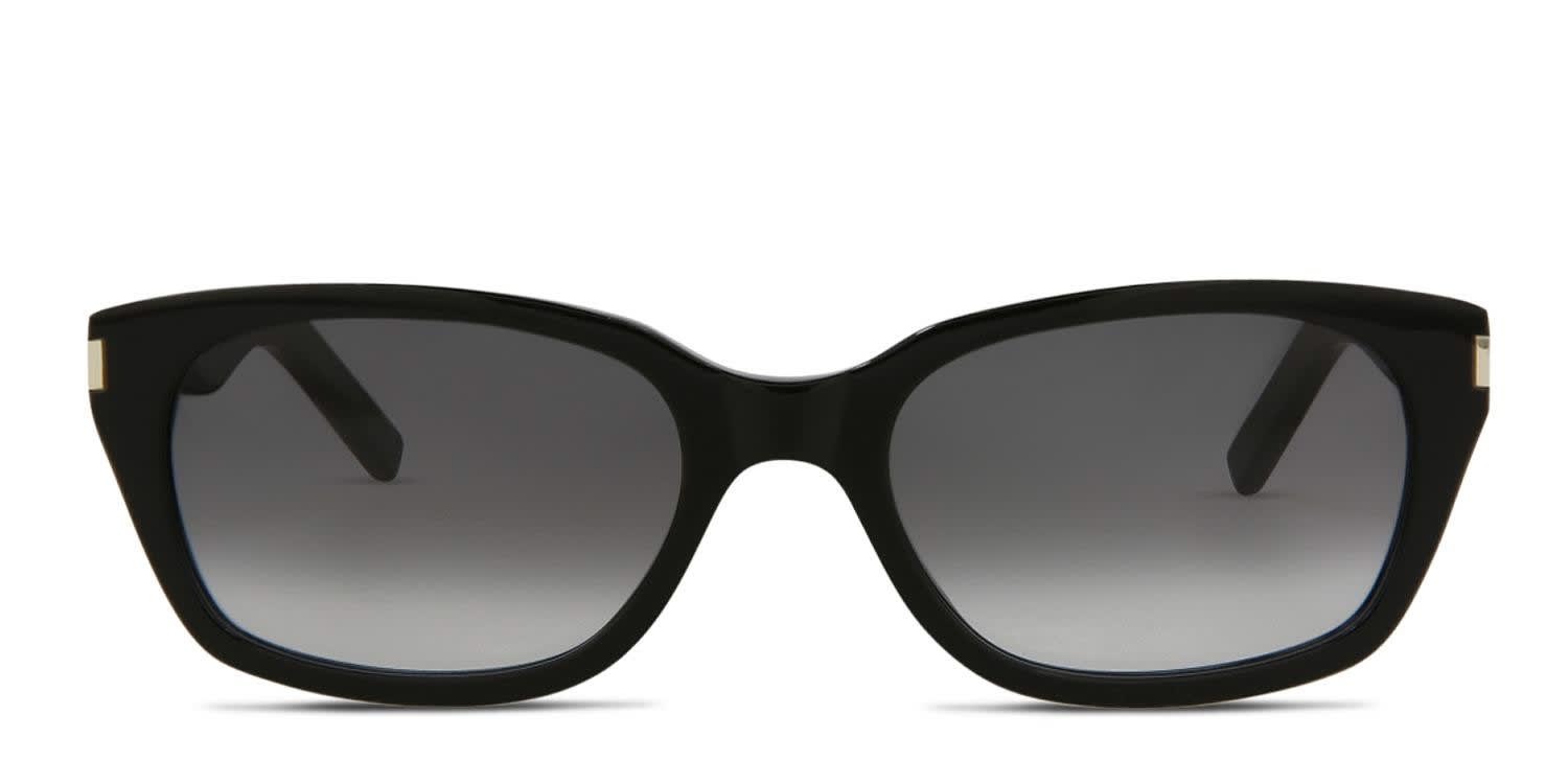 Saint Laurent SL522 Shiny Black glasses - Shiny Black - Frontal View