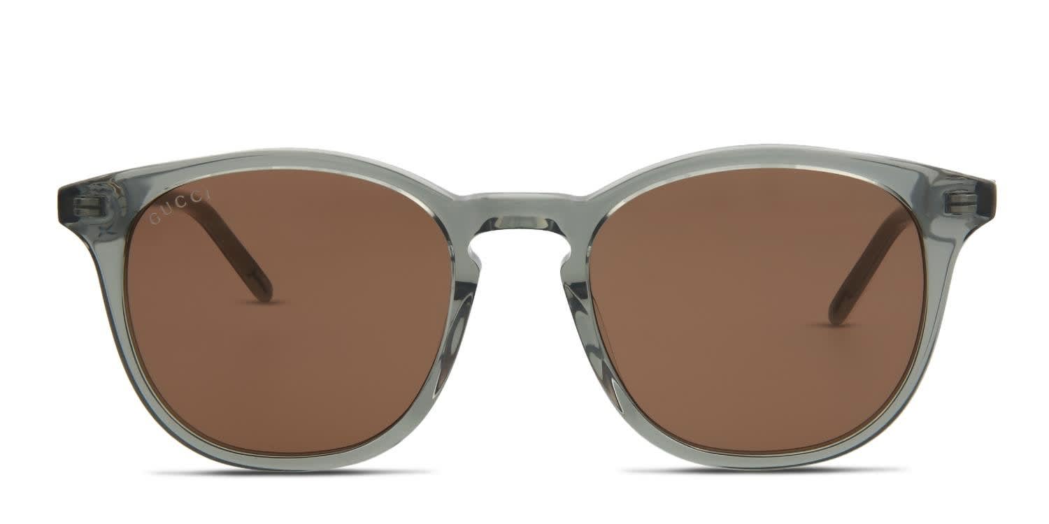 Gucci GG1157S Gray, Clear Prescription Sunglasses