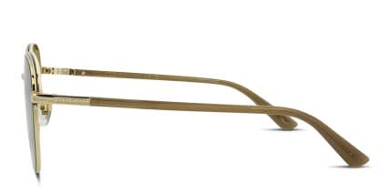 Gucci GG1100SA Gold, Green glasses - Gold / Green - Side View