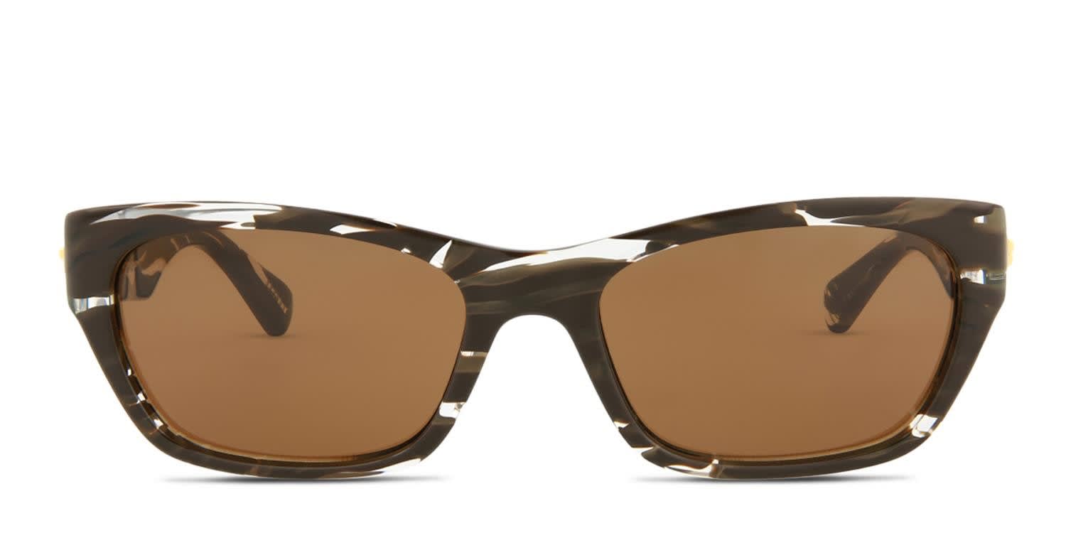Bottega Veneta BV1143S Brown, White glasses - Brown / Tortoise - Frontal View