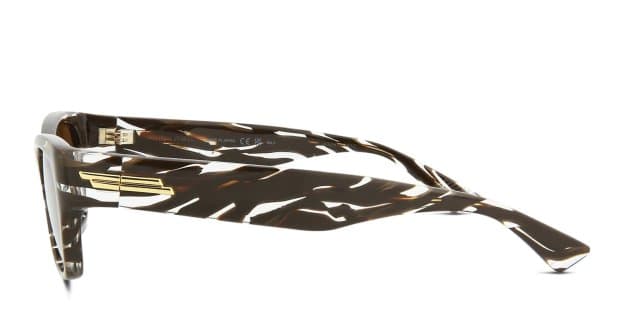 Bottega Veneta BV1143S Brown, White Prescription Sunglasses display picture 2