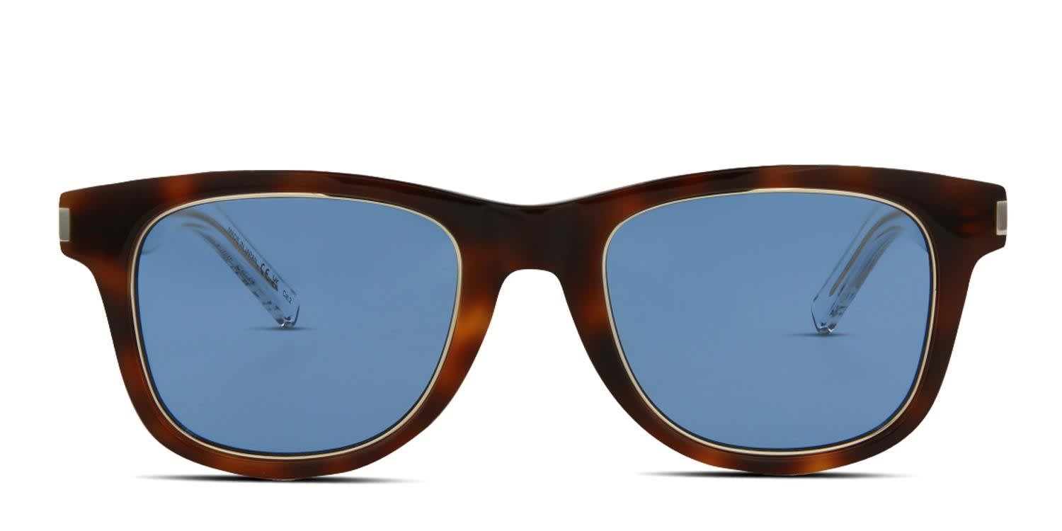 Saint Laurent SL 51 Rim Tortoise glasses - Tortoise - Frontal View