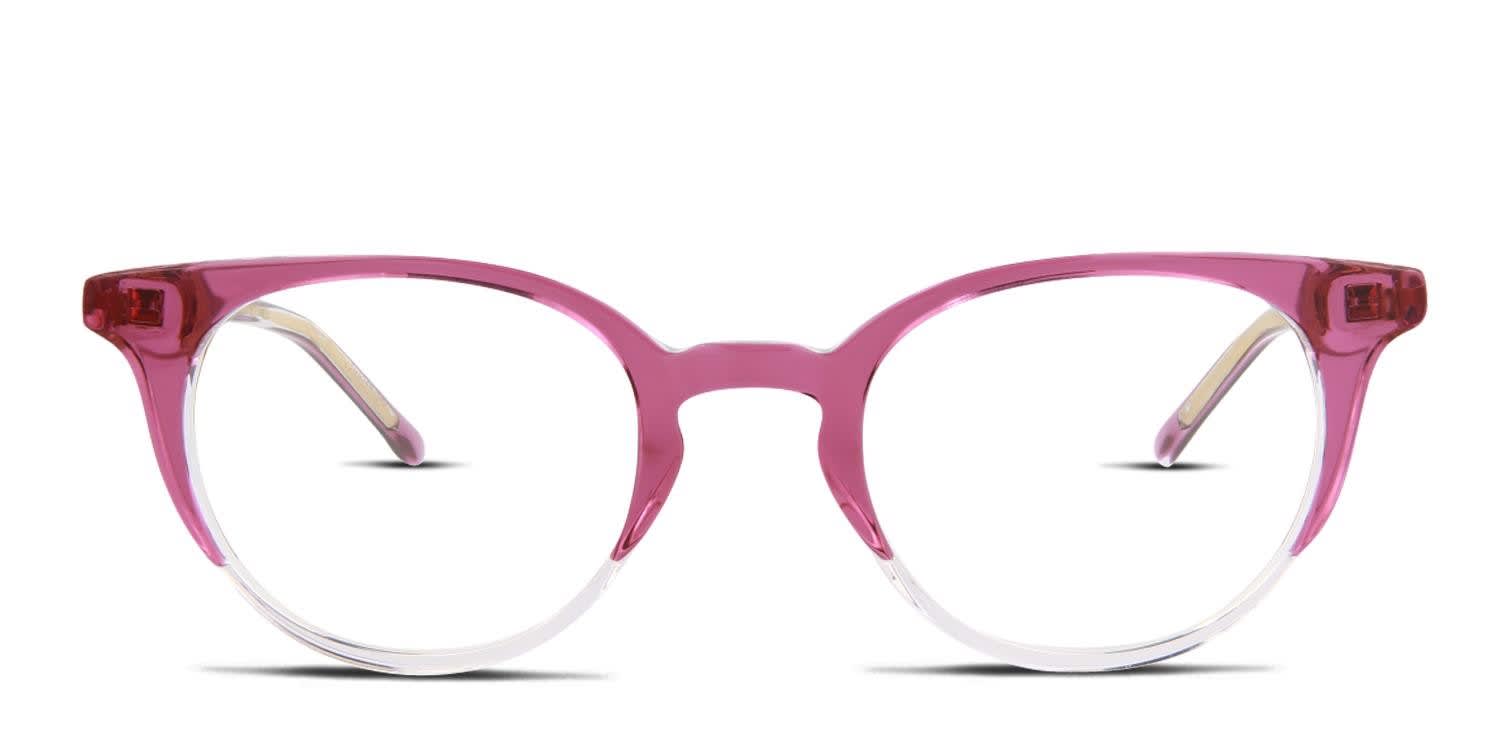 Gucci GG1214O Purple, Clear glasses - Purple / Clear - Frontal View