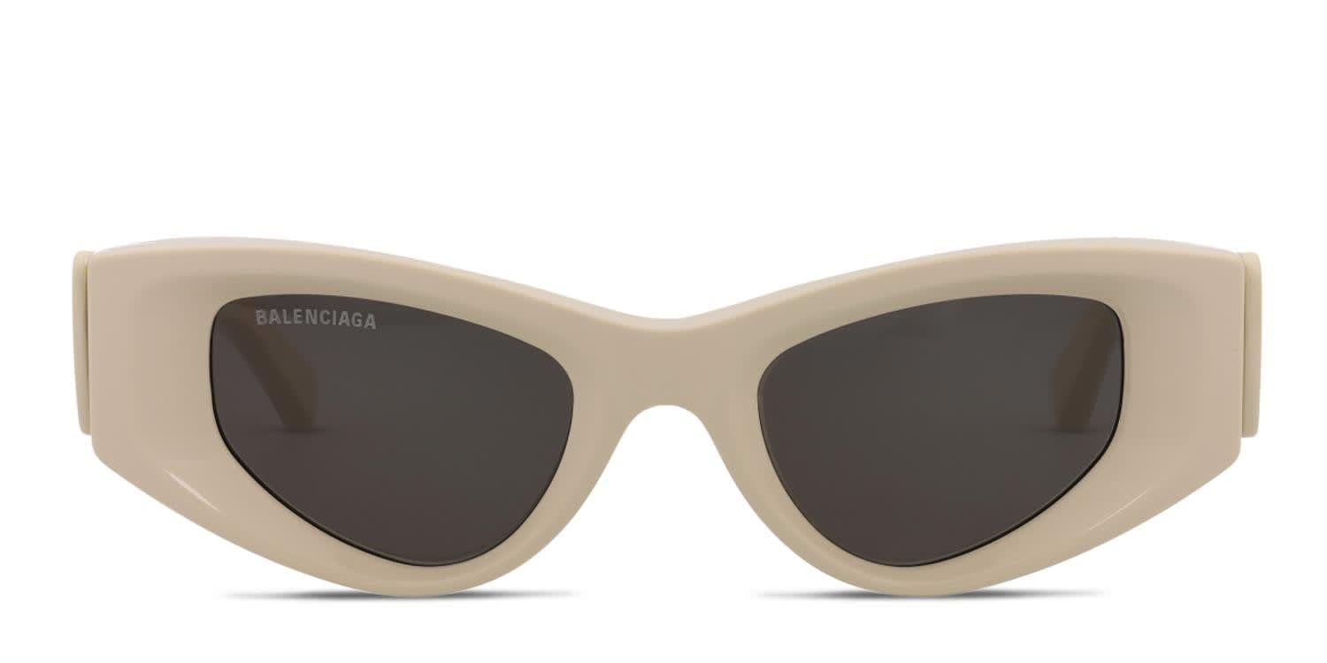 Balenciaga BB0243S Beige glasses - Beige - Frontal View