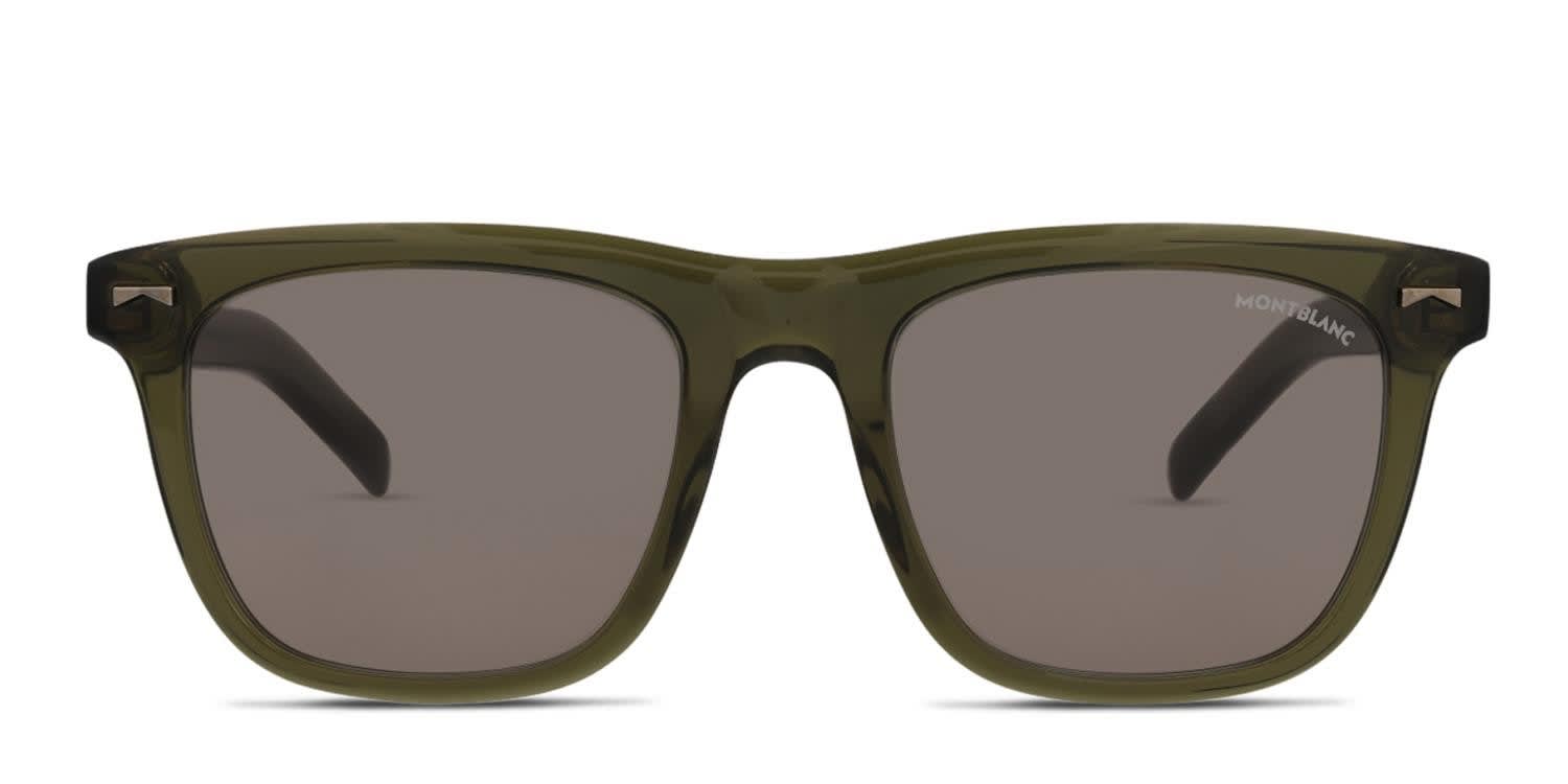 Mont Blanc MB0226S Green Prescription Sunglasses