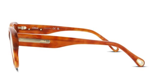 Chloe CH0124O Tortoise, Orange Prescription Eyeglasses