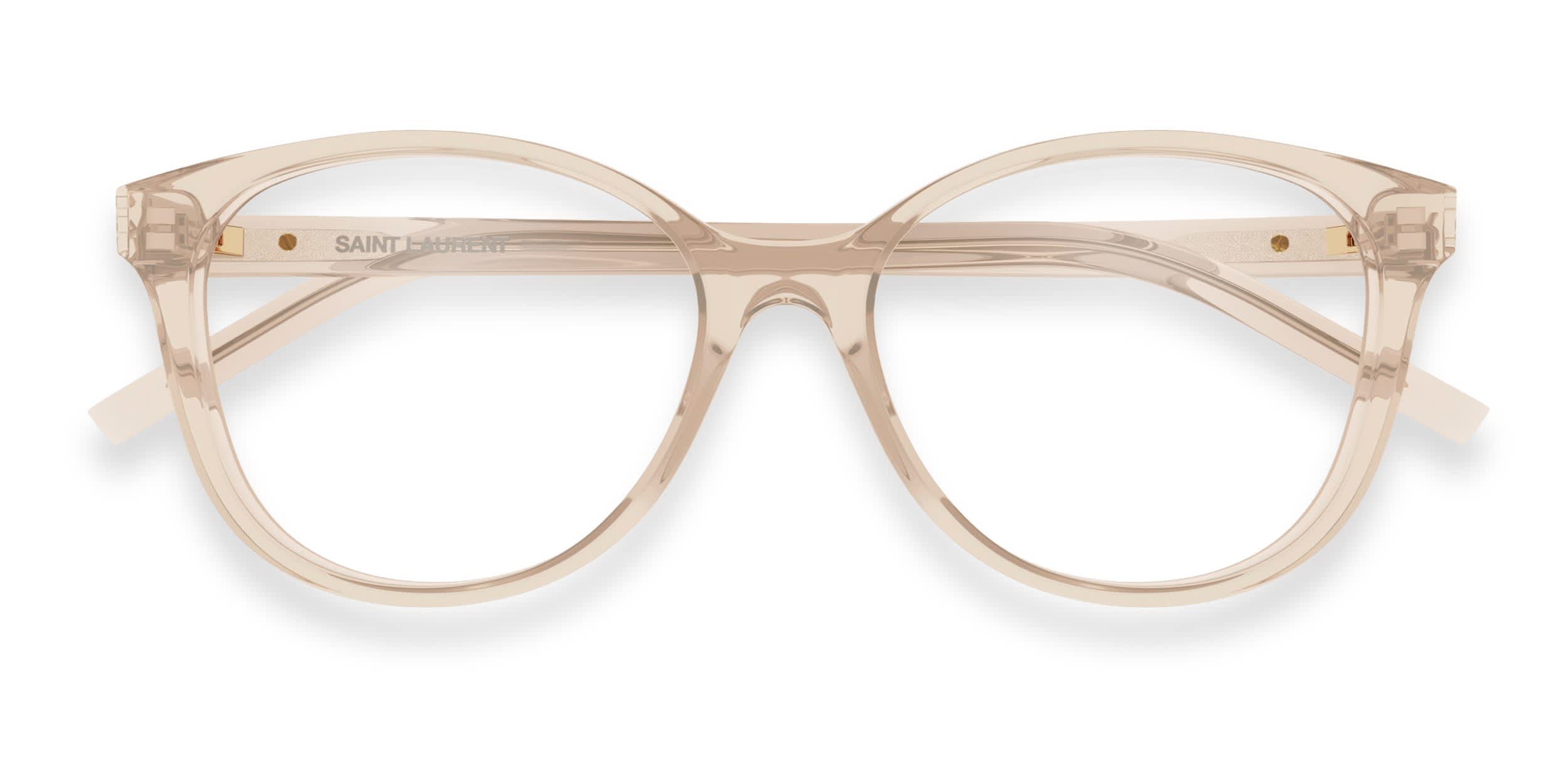 Saint Laurent SLM112 Beige glasses - Beige - Frontal View