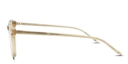 Saint Laurent SL 106 Brown, Clear glasses - Brown / Clear - Side View