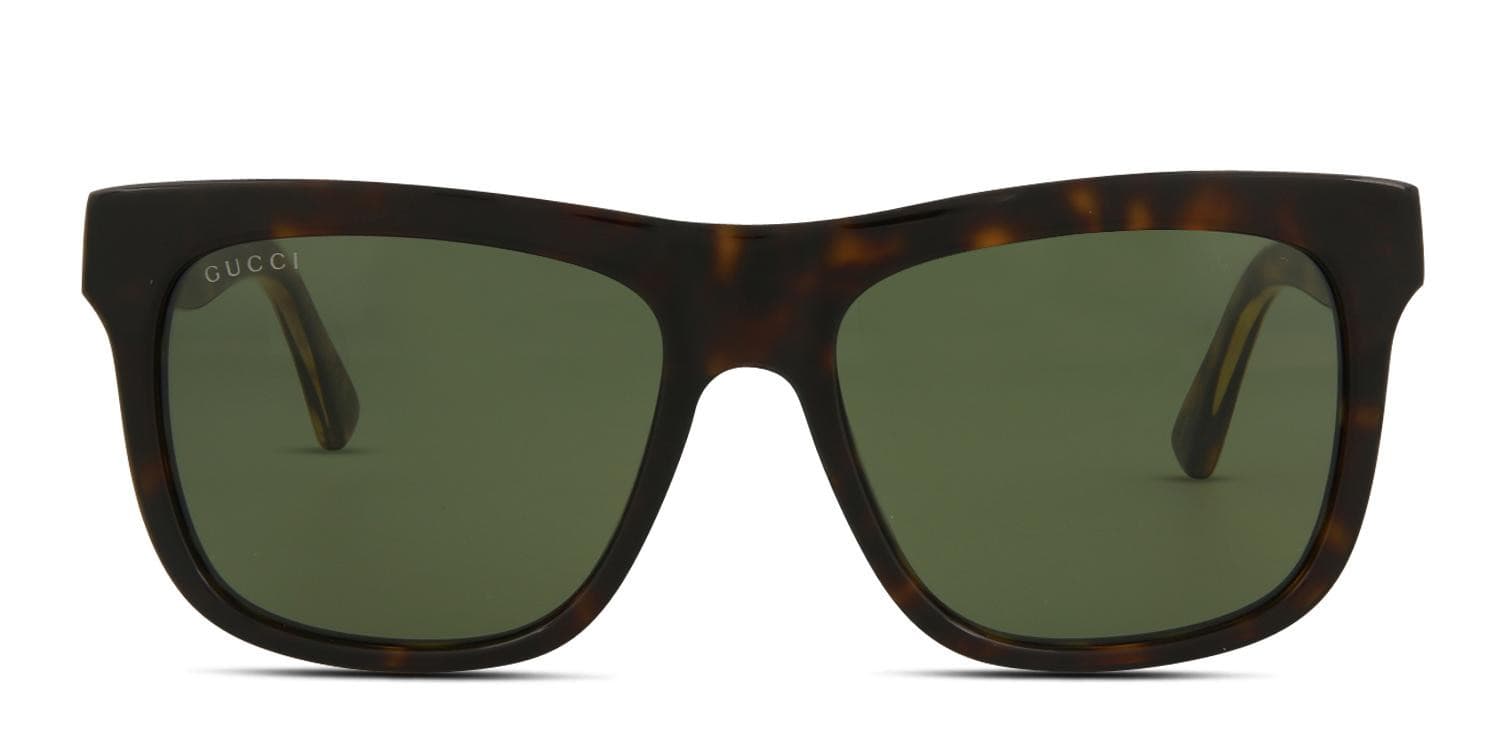 Gucci GG0158SN Brown/Tortoise Prescription Sunglasses display picture 2
