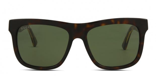 Gucci brown sales tortoise sunglasses
