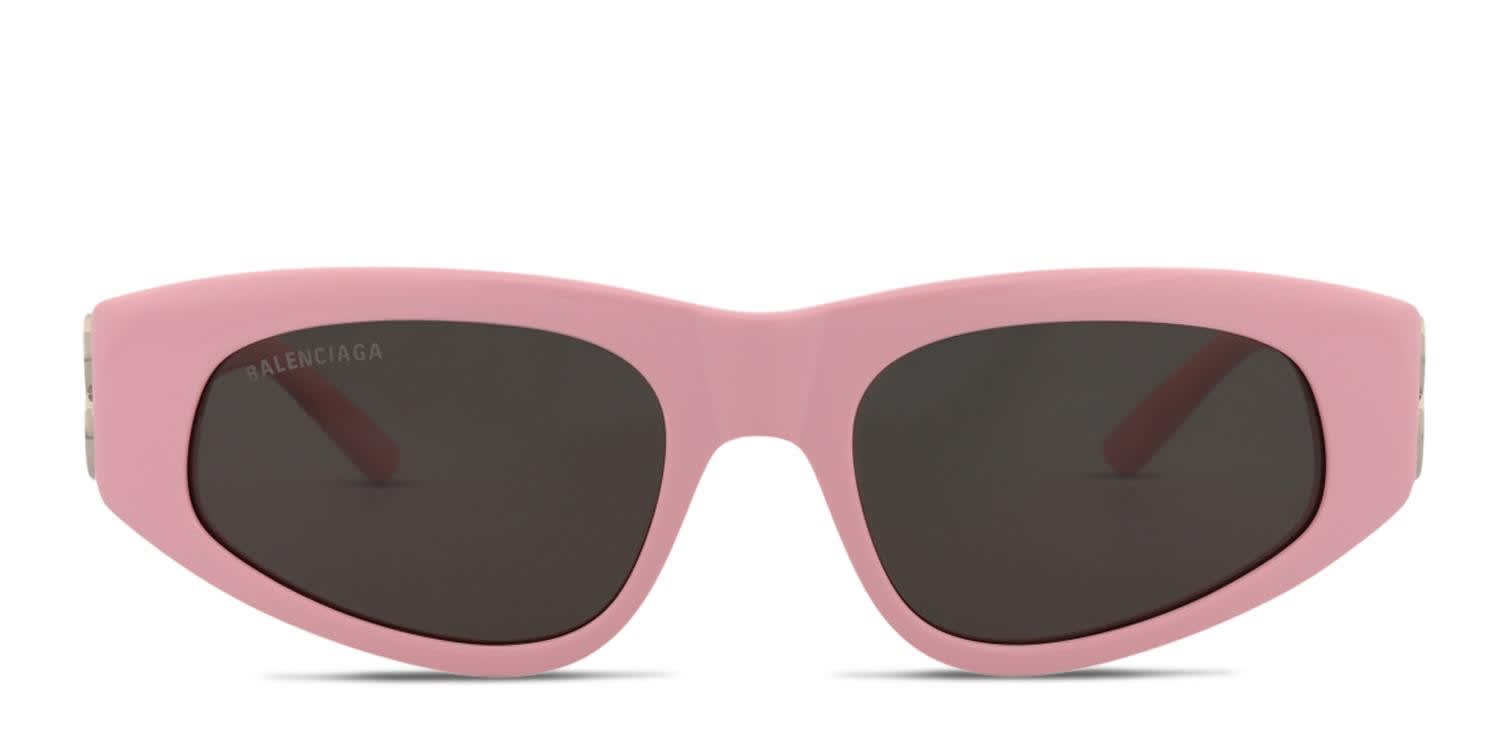 Balenciaga BB0095S Pink glasses - Pink - Frontal View