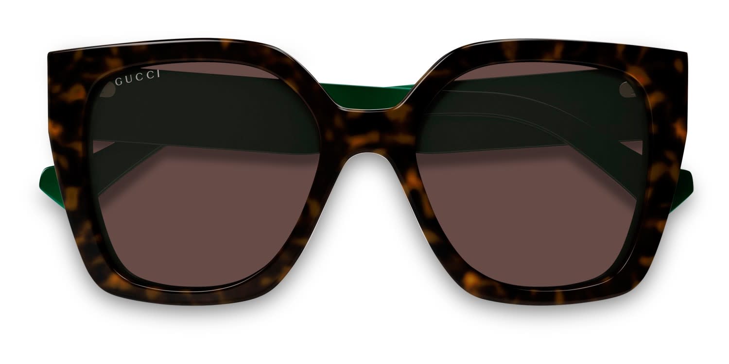Gucci GG0142SA Tortoise Prescription Sunglasses