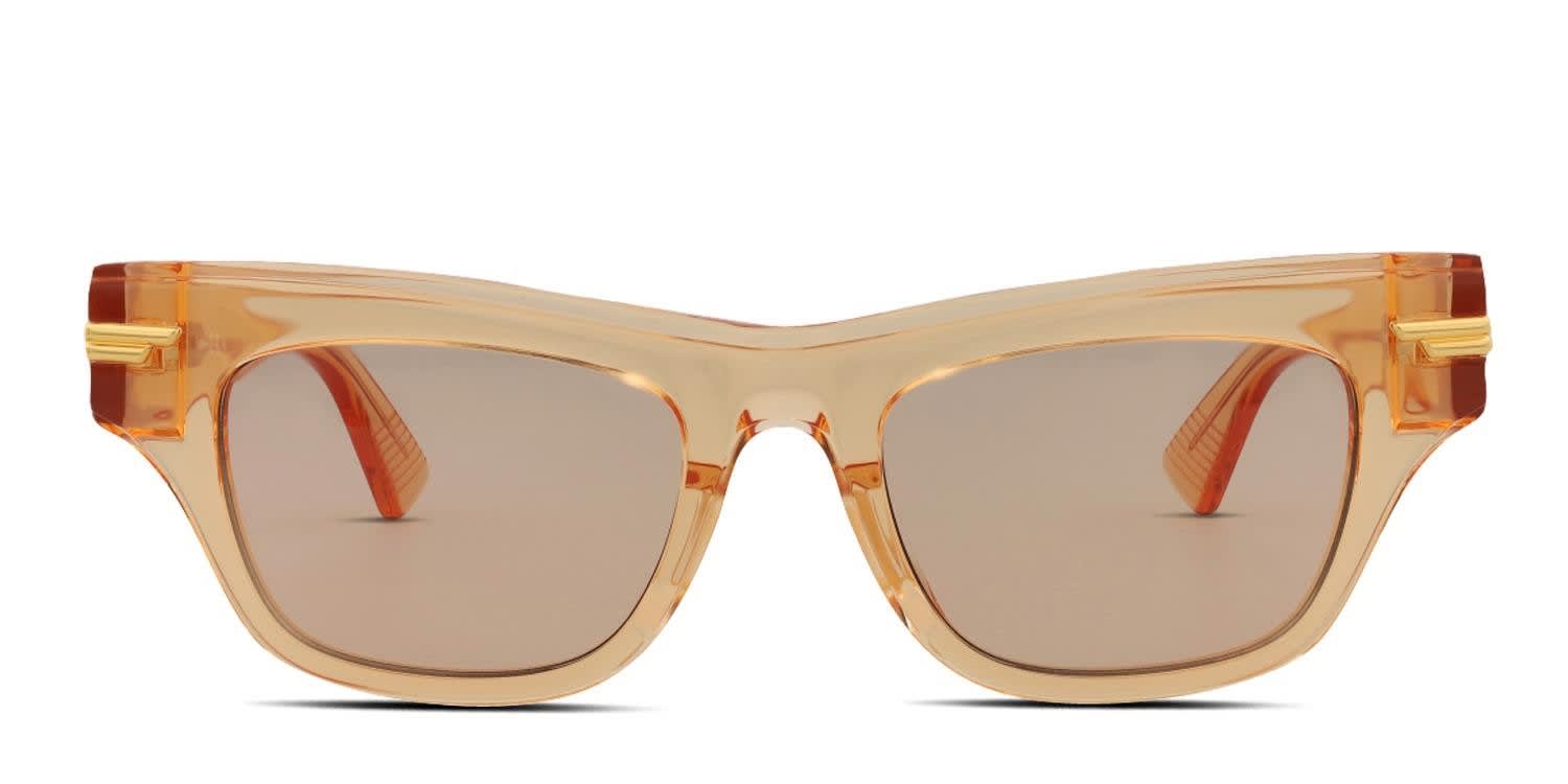 Bottega Veneta BV1122S Orange glasses - Orange - Frontal View