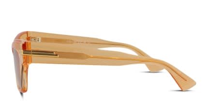 Bottega Veneta BV1122S Orange glasses - Orange - Side View