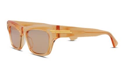 Bottega Veneta BV1122S Orange glasses - Orange - Angle View