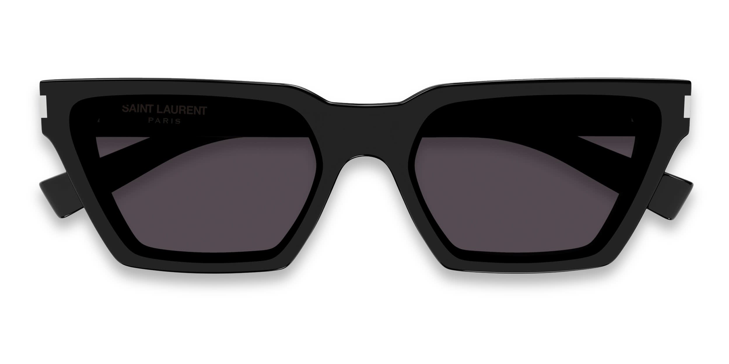 Saint Laurent SL633 Black glasses - Black - Frontal View