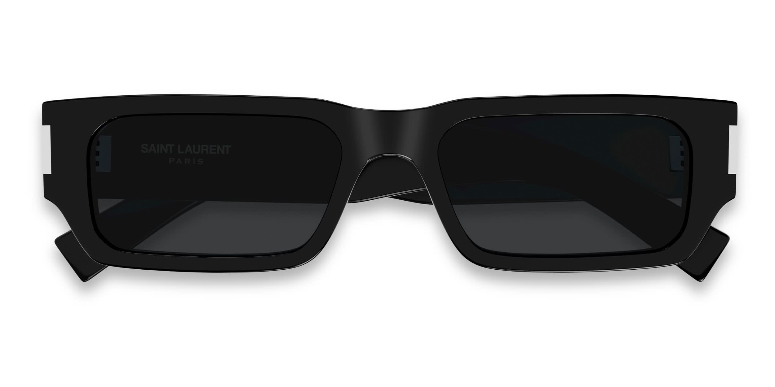 Saint Laurent SL660 Black glasses - Black - Frontal View