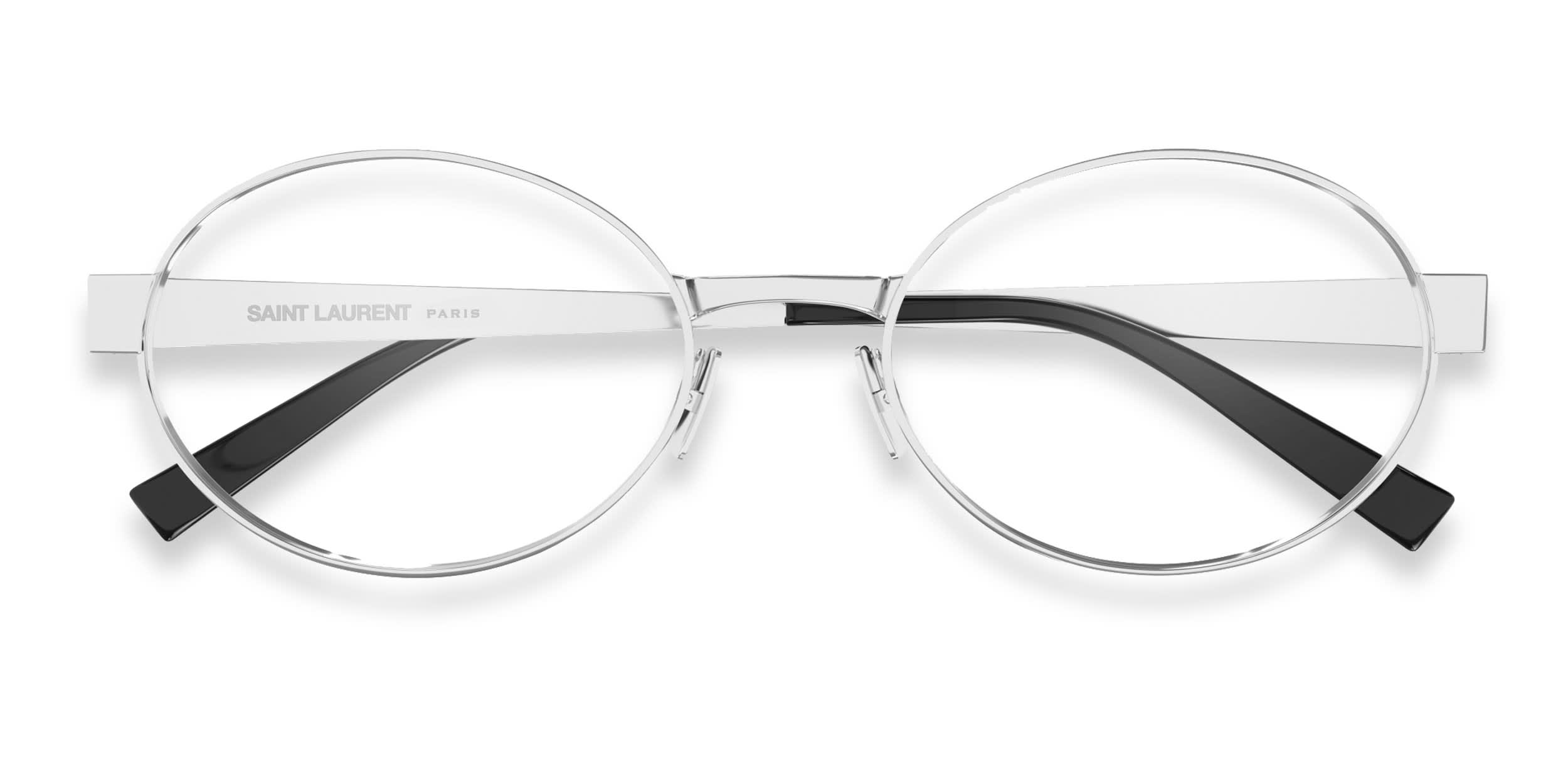 Saint Laurent SL692 Silver glasses - Silver - Frontal View