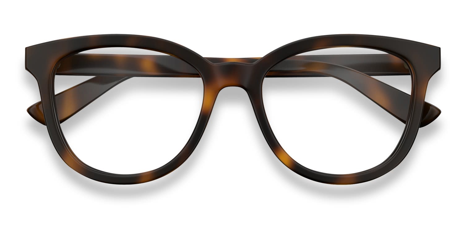 メガネ GUCCI Gucci - GG0030O - 009 black black transpare Gucci GG0030O Tortoise Prescription Eyeglasses