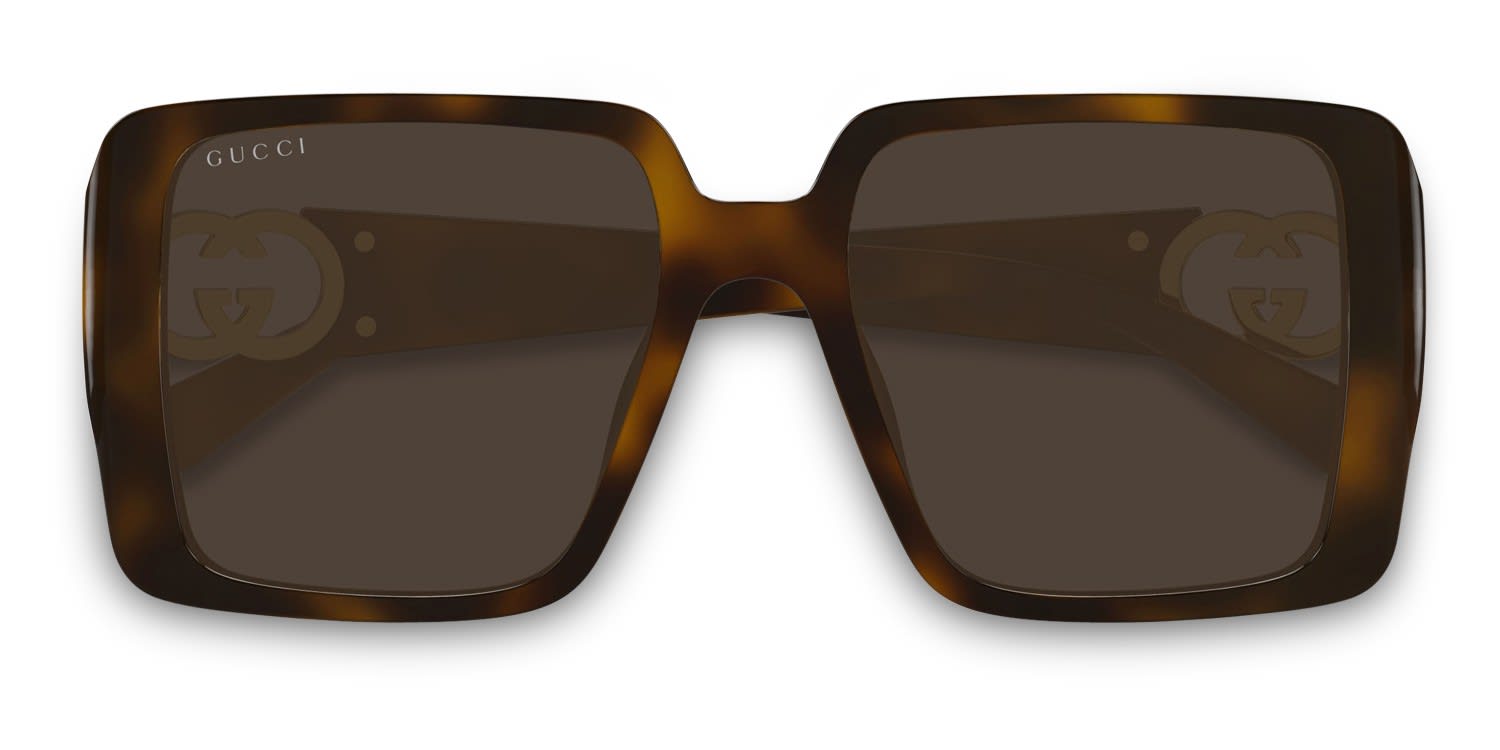 Gucci GG0142SA Tortoise Prescription Sunglasses
