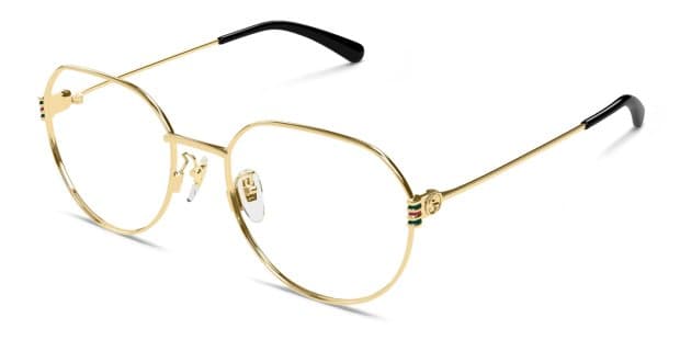 Gucci GG1675OK Gold Prescription Eyeglasses