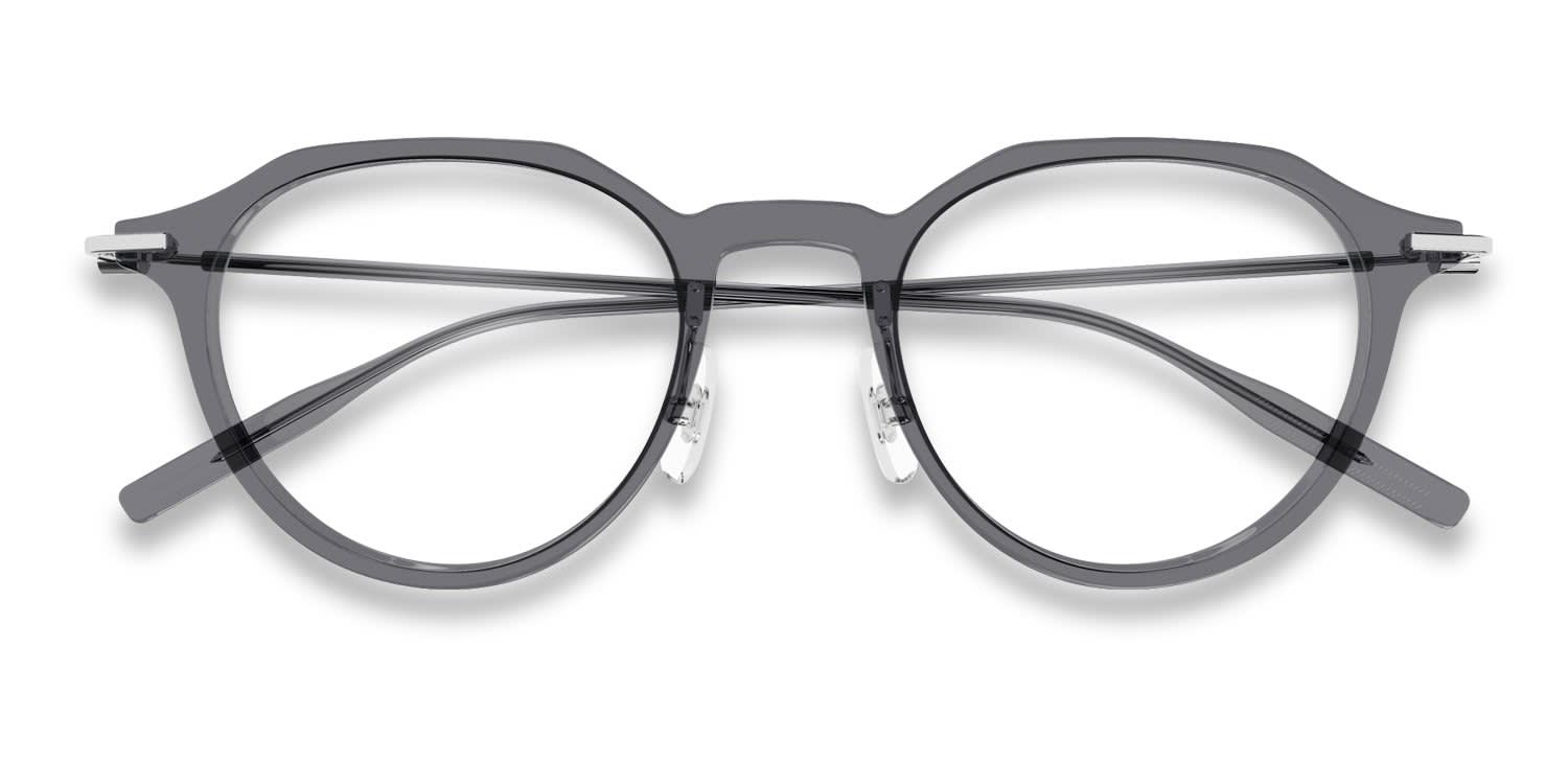 Mont Blanc MB0355O Gray glasses - Gray - Frontal View