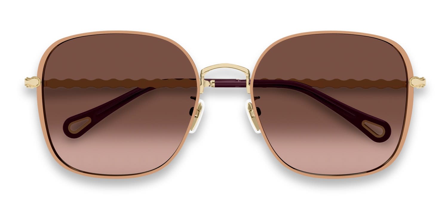 Chloe CE137S Gold Prescription Sunglasses