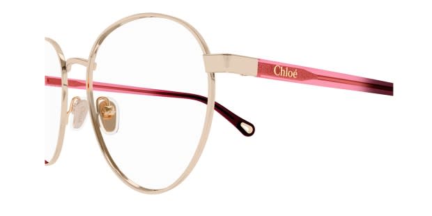 Chloe CH0269O Gold, Red Prescription Eyeglasses