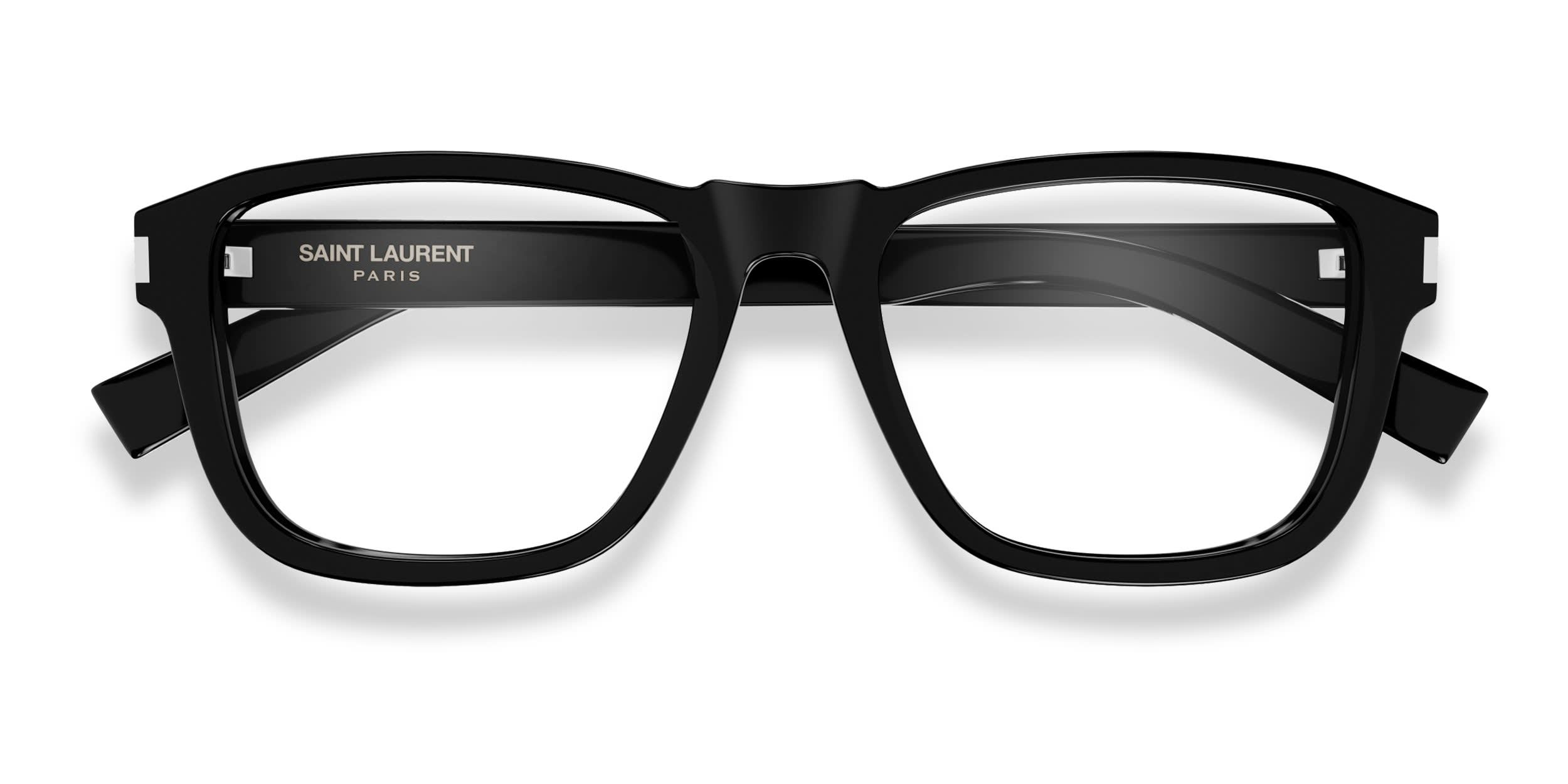 Saint Laurent SL710 Black glasses - Black - Frontal View