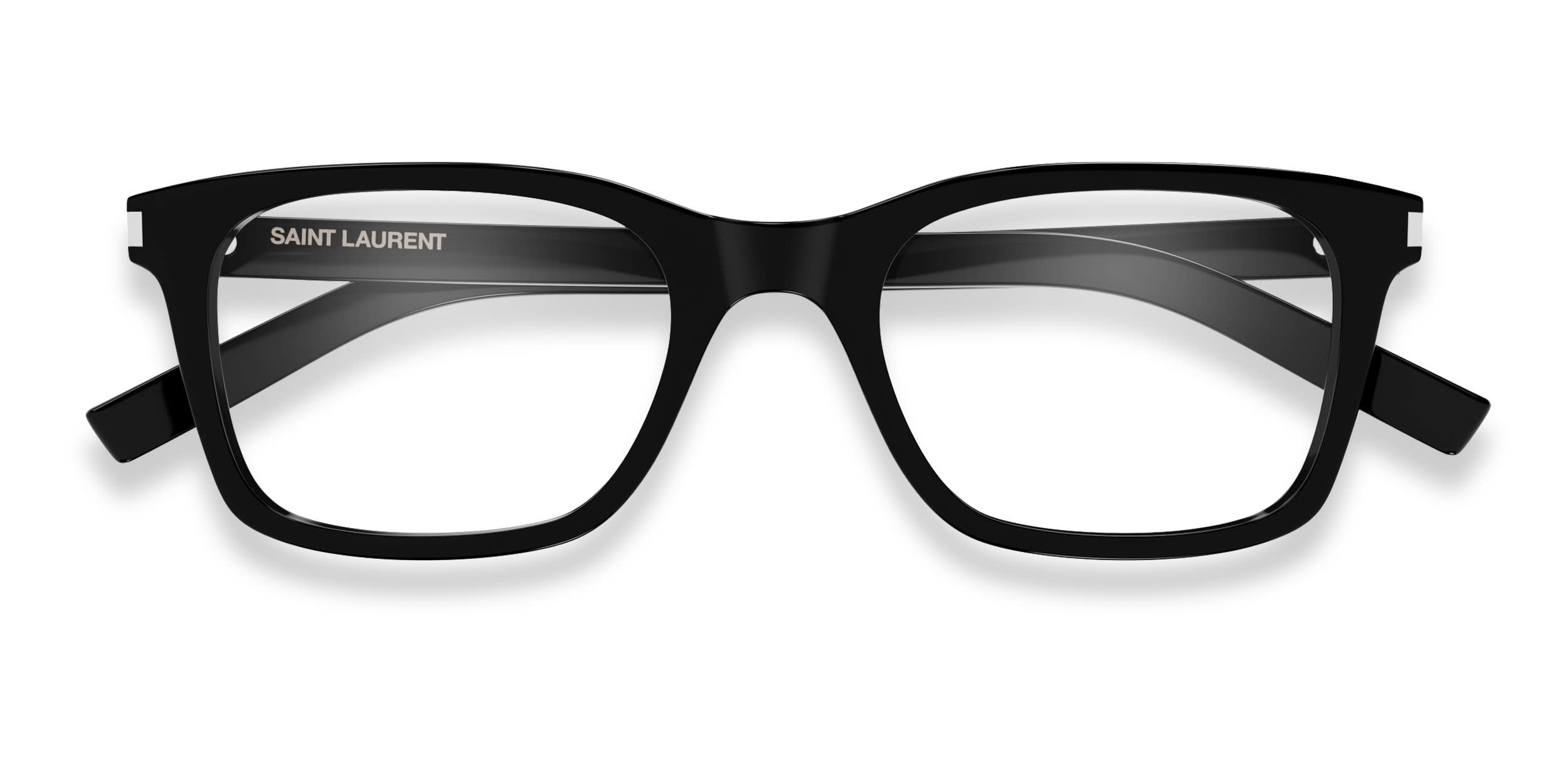 Saint Laurent SL718 Black glasses - Black - Frontal View