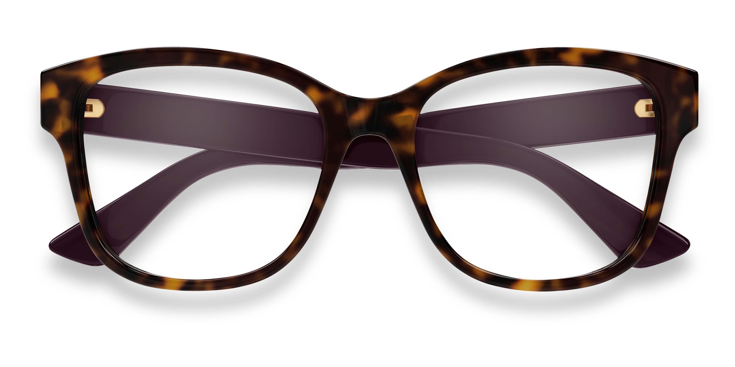 Gucci 眼鏡　黒寄りのブラウン Gucci GG1343O Tortoise, Brown Prescription Eyeglasses