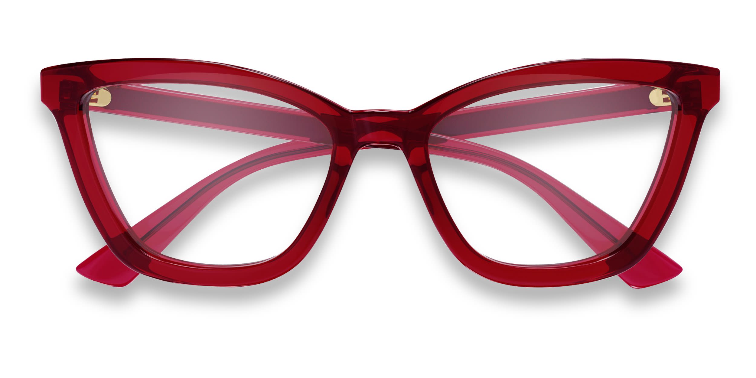 Gucci GG1686O Red glasses - Red - Frontal View