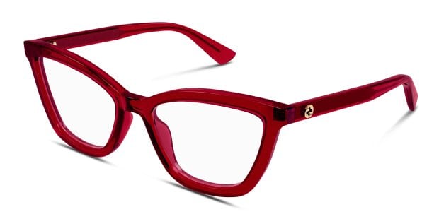 Gucci GG1686O Red Prescription Eyeglasses