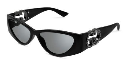 Gucci GG1824S Black glasses - Black - Angle View