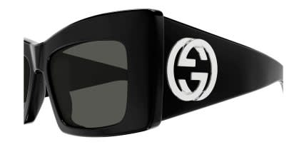 Gucci GG1842S Shiny Black glasses - Shiny Black - Side View