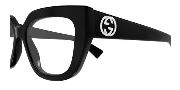 Gucci GG1847O Shiny Black Prescription Eyeglasses