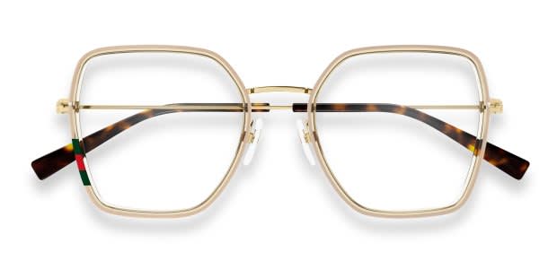 Gucci GG1850O Yellow, Gold Prescription Eyeglasses