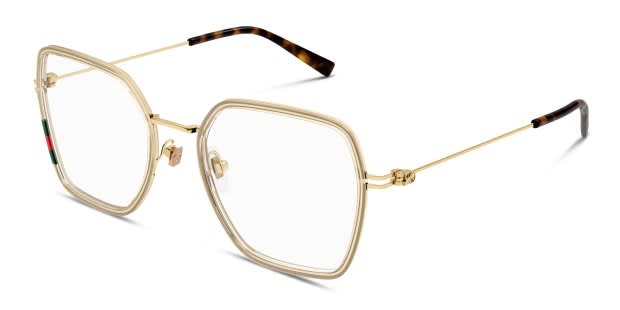 Gucci GG1850 COL.04 135 Eyeglasses Frames RXable.  Case Bag. Brushed Gold. New Gucci | Accessories | Gucci Gg85 Col04 135 Eyeglasses Frames  main image 4
