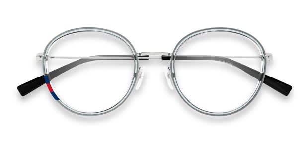 Gucci GG1851O Gray, Silver Prescription Eyeglasses