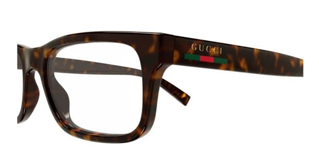 Gucci GG1858O Tortoise Prescription Eyeglasses