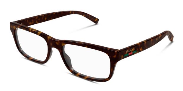 Gucci GG1858O Tortoise Prescription Eyeglasses