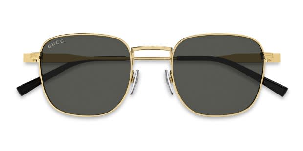 Gucci GG1876S Gold Prescription Sunglasses