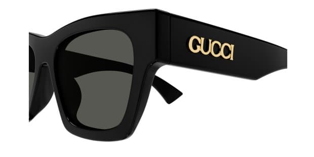 Gucci GG1835S Shiny Black Prescription Sunglasses