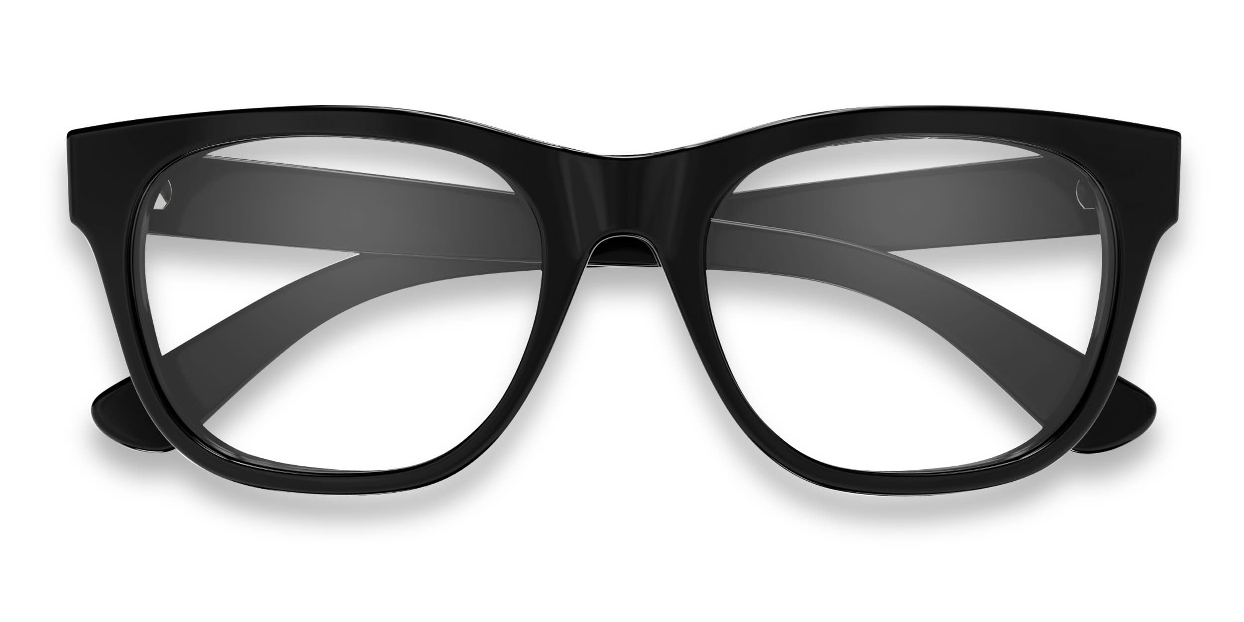 Gucci GG1796O Shiny Black glasses - Shiny Black - Frontal View