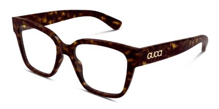 Gucci GG1791O Tortoise glasses - Tortoise - Angle View
