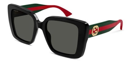 Gucci GG1861S Shiny Black glasses - Shiny Black - Angle View