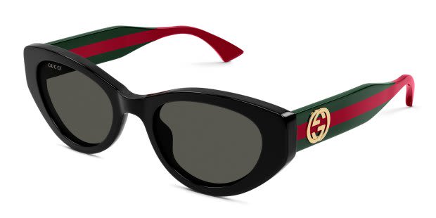 Gucci GG1862S Shiny Black Prescription Sunglasses