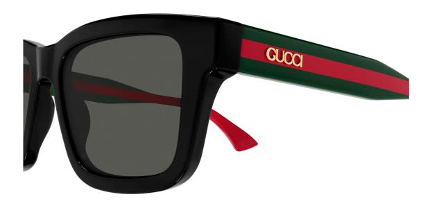 Gucci GG1869S Shiny Black Prescription Sunglasses