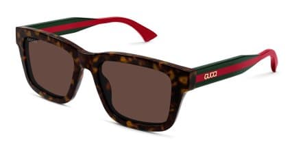 Gucci GG1869S Tortoise glasses - Tortoise - Angle View